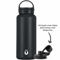 Ümli Botella Térmica Negra 1 Litro
