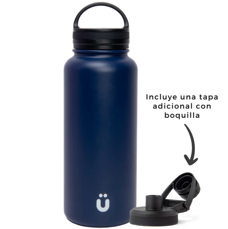 Ümli Botella Térmica Navy Blue 1 Litro