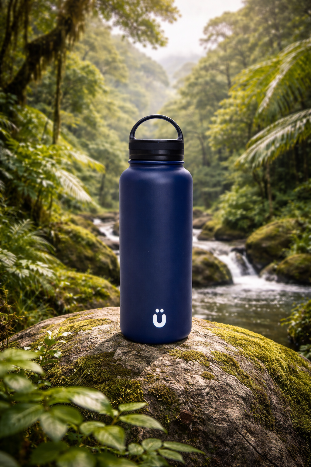 Ümli Botella Térmica Navy Blue 1 Litro