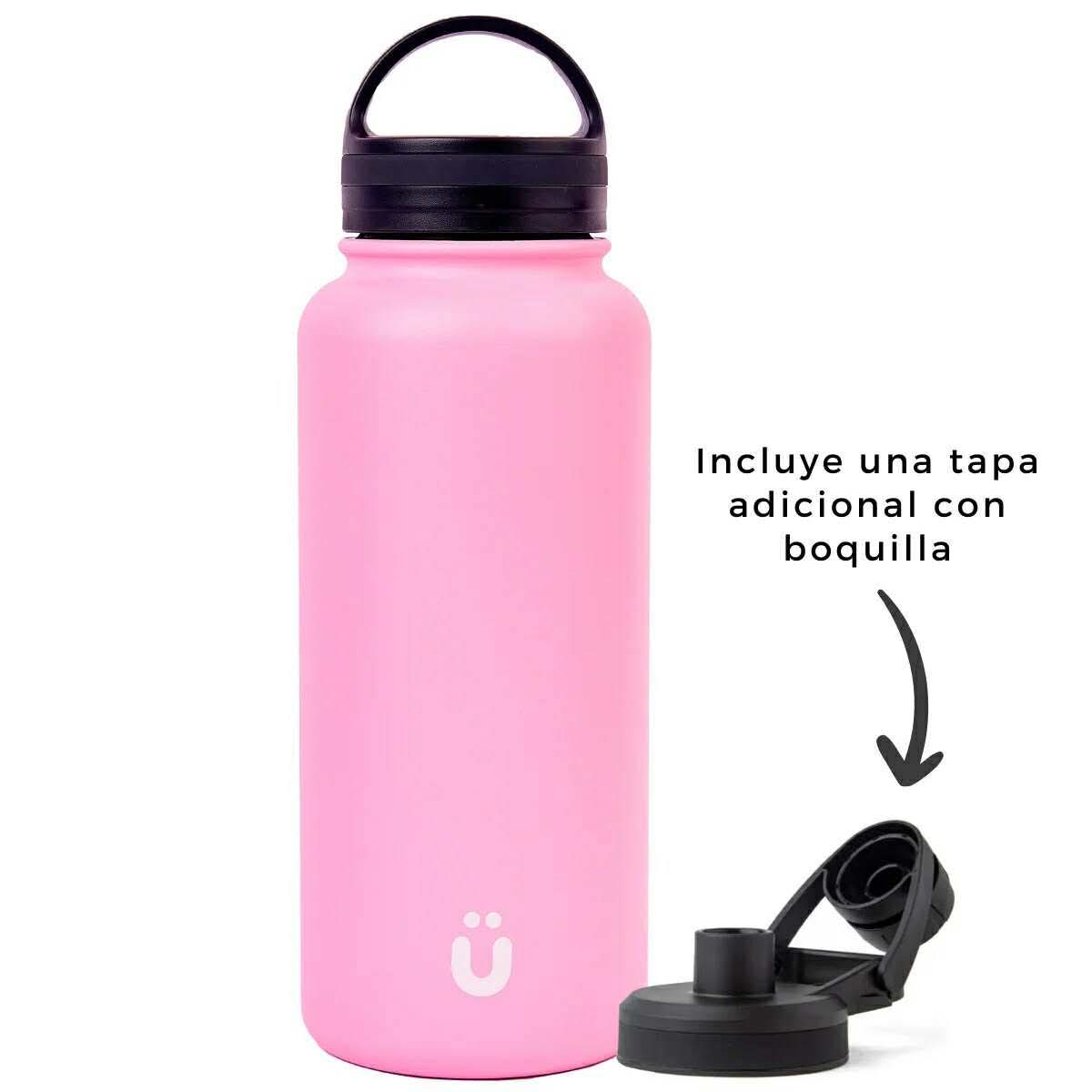 Ümli Botella Térmica Rosa 1 Litro